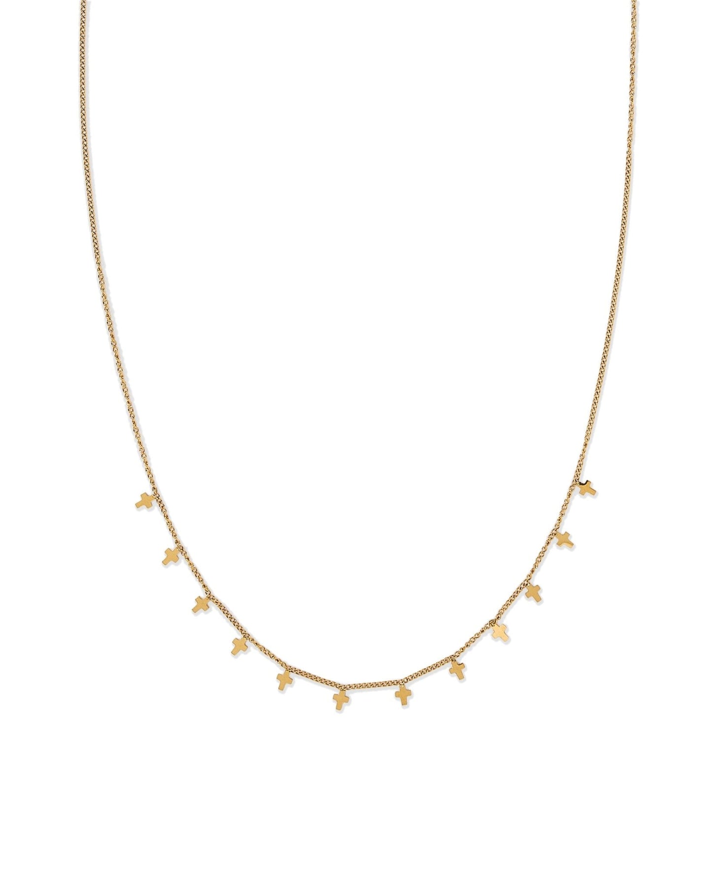 Necklace - Cross Charm - Shop LINNY CO