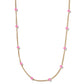 Necklace - Dabney Pink - Shop LINNY CO