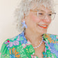 Necklace - Gracie Flower Pearl - Shop LINNY CO