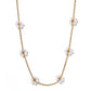 Necklace - Gracie Flower Pearl - Shop LINNY CO