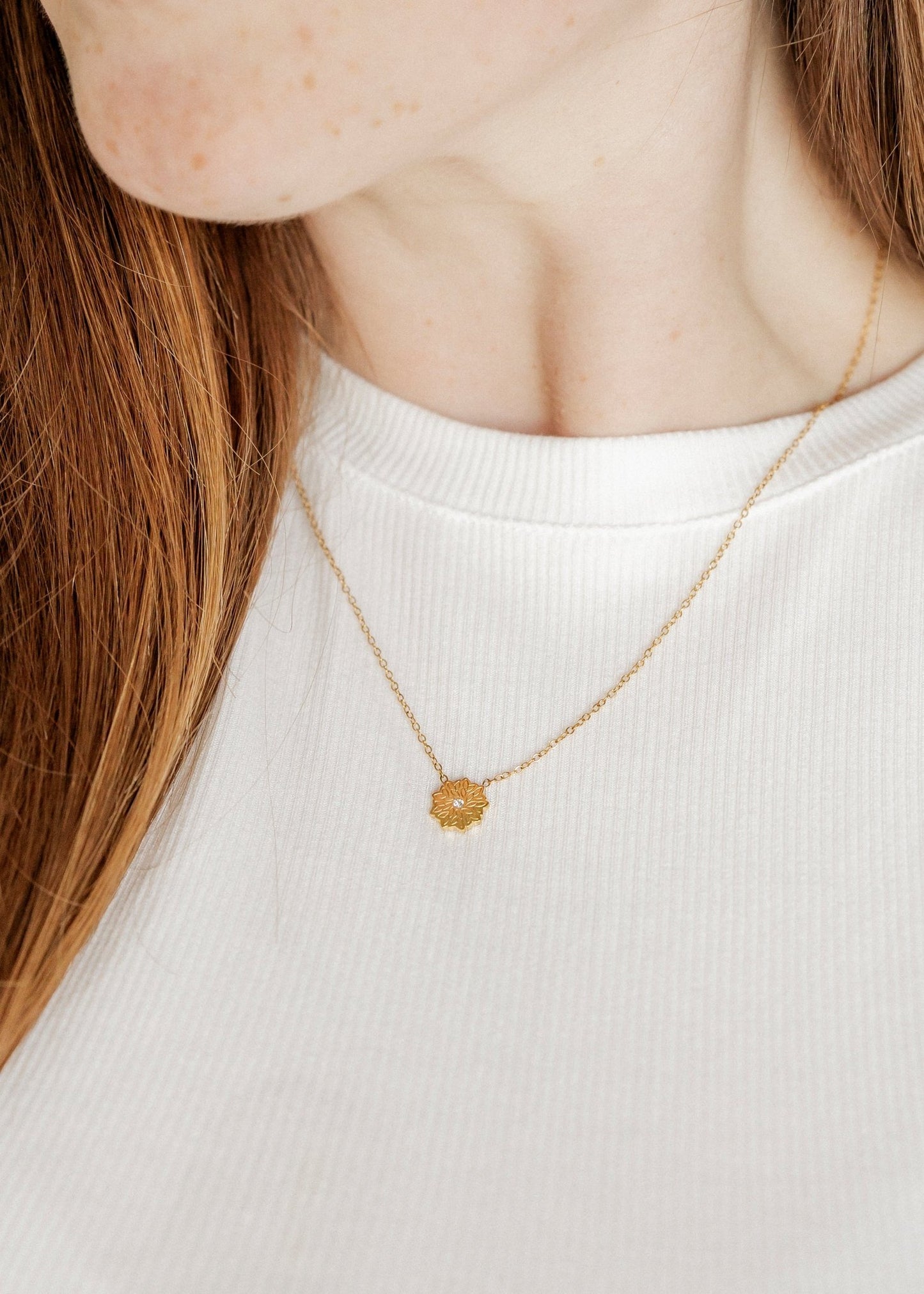 Necklace - Heaven's 27 Clear CZ - Shop LINNY CO