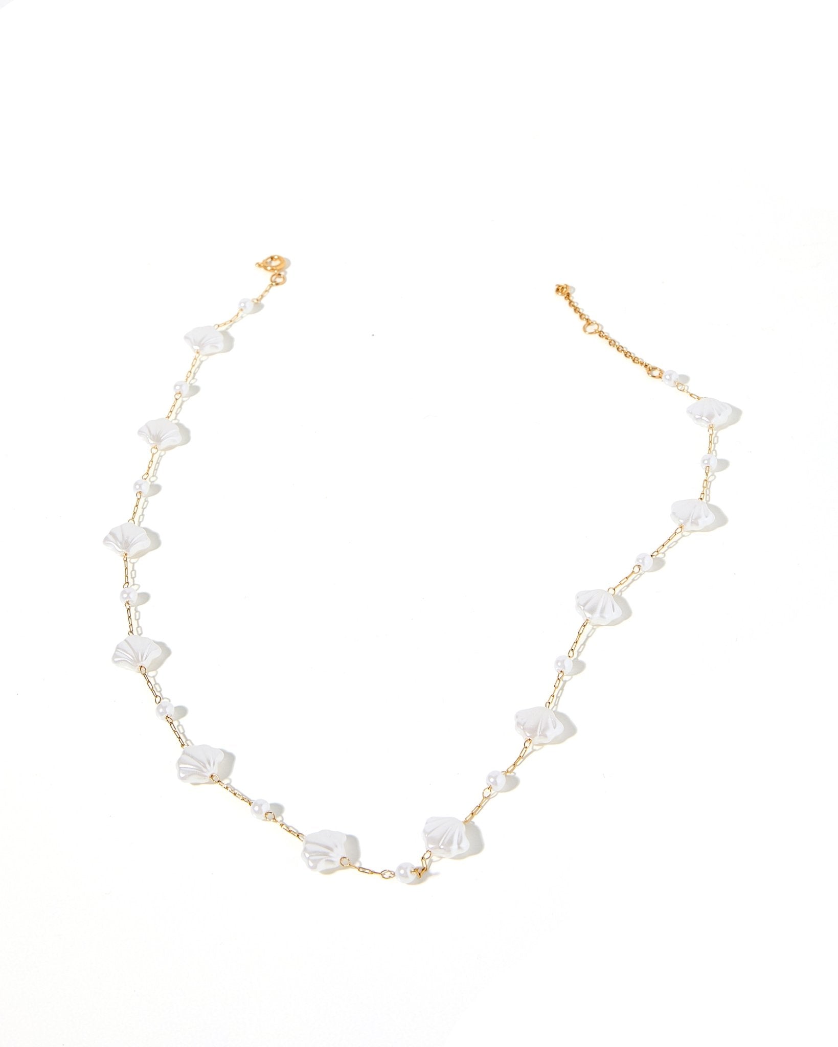 Necklace - Kai Seashell Pearl - Shop LINNY CO