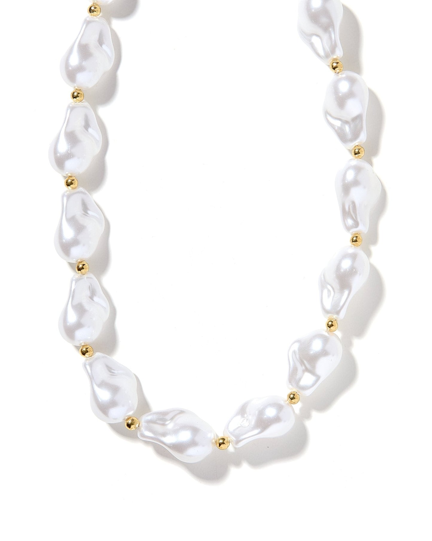 Necklace - Lana Pearl Gold - Shop LINNY CO