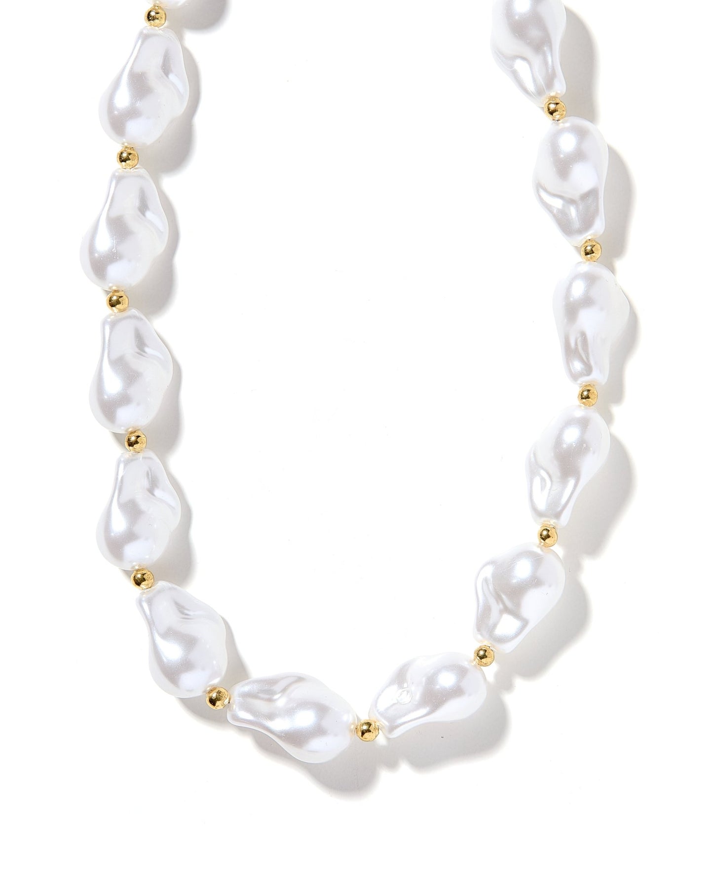 Necklace - Lana Pearl Gold - Shop LINNY CO