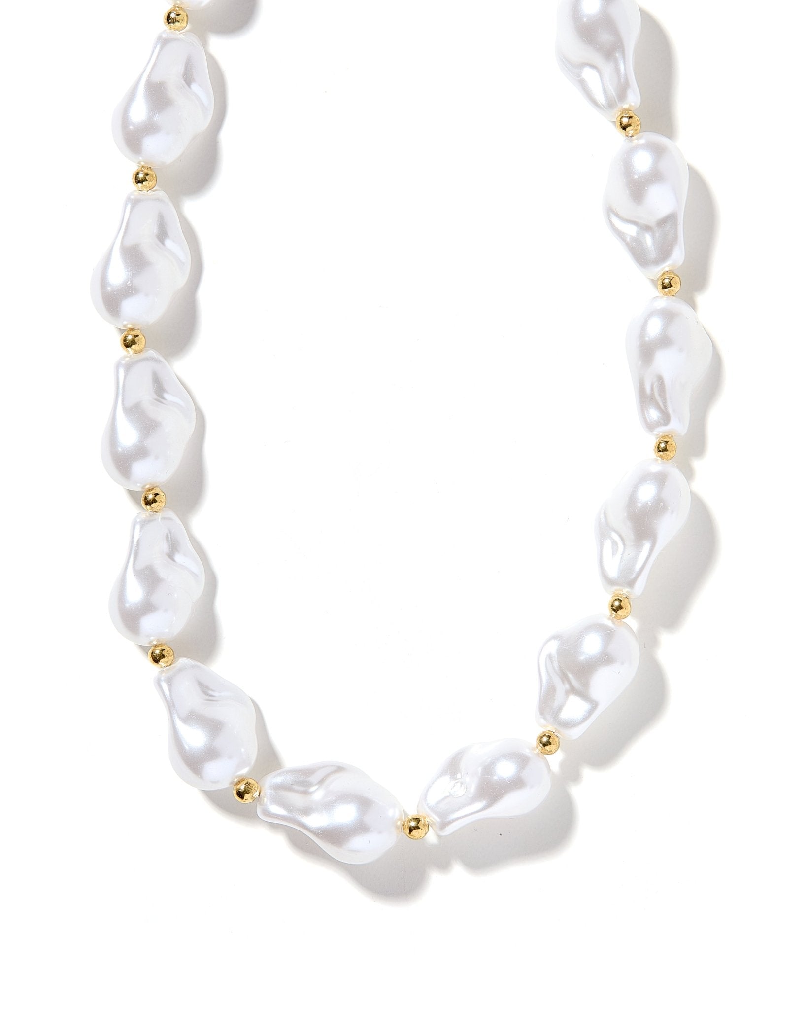 Necklace - Lana Pearl Gold - Shop LINNY CO