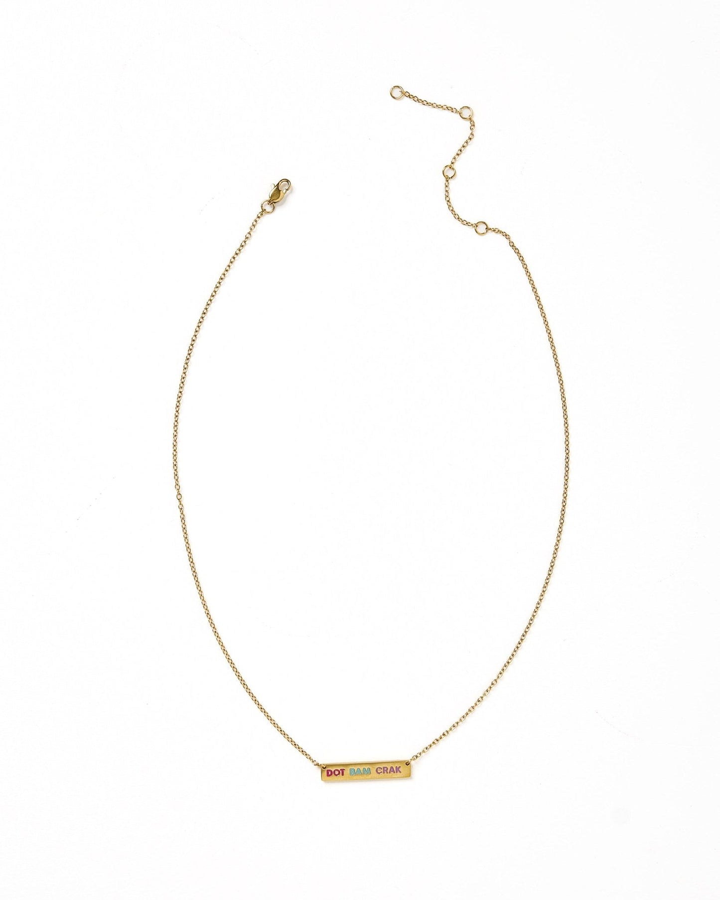 Necklace - Mahjong Dot Bam Crak - LINNY CO Wholesale