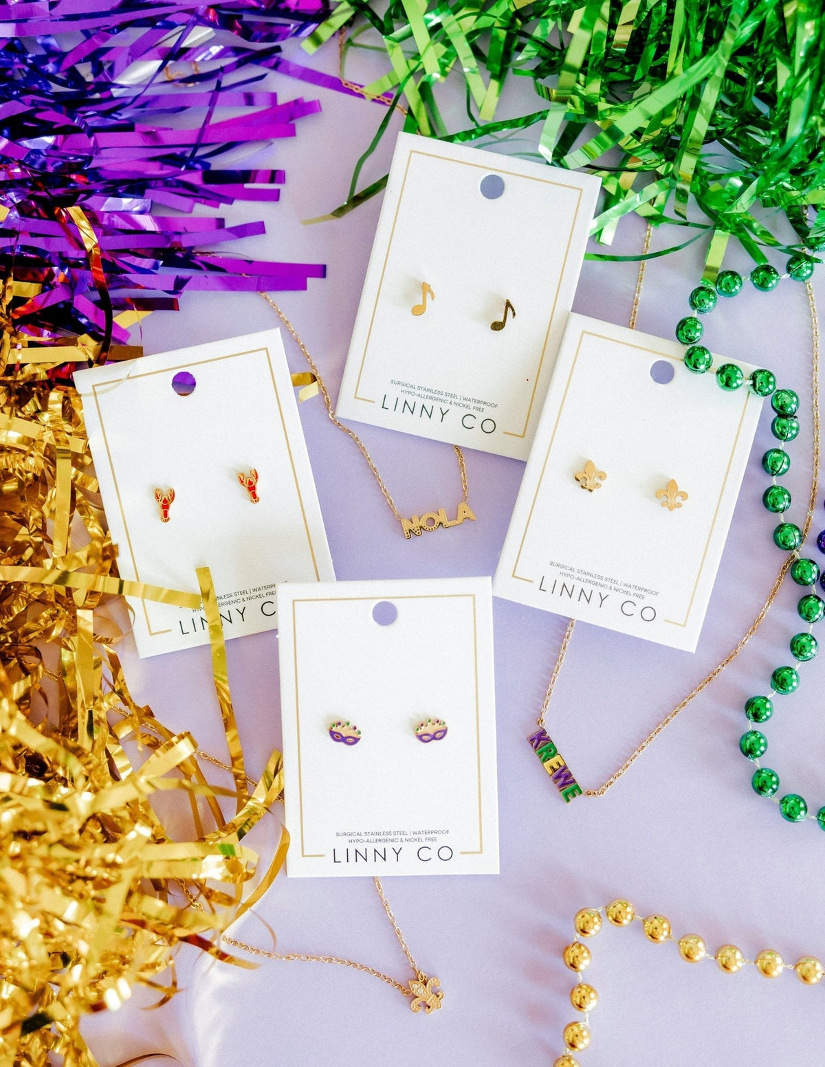 Necklace - NOLA Gold - Shop LINNY CO