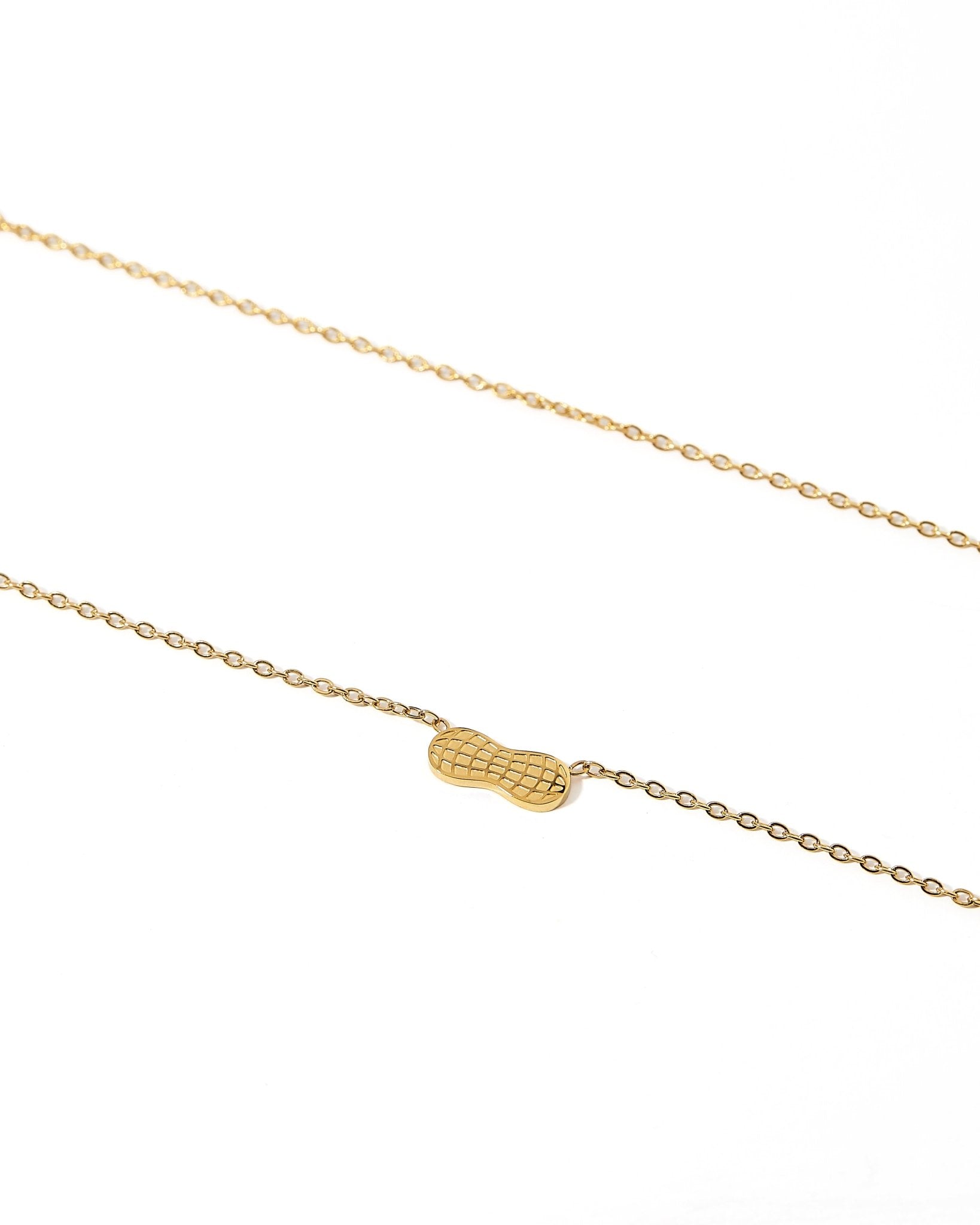 Necklace - Peanut Gold - Shop LINNY CO