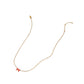 Necklace - Sadie Bow Red - Shop LINNY CO