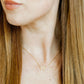 Necklace - Sadie Bow White - Shop LINNY CO