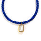 Necklace - Tailyn Rope Cobalt Blue - Shop LINNY CO