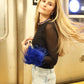 Necklace - Tailyn Rope Cobalt Blue - Shop LINNY CO