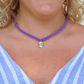 Necklace - Tailyn Rope Purple - Shop LINNY CO