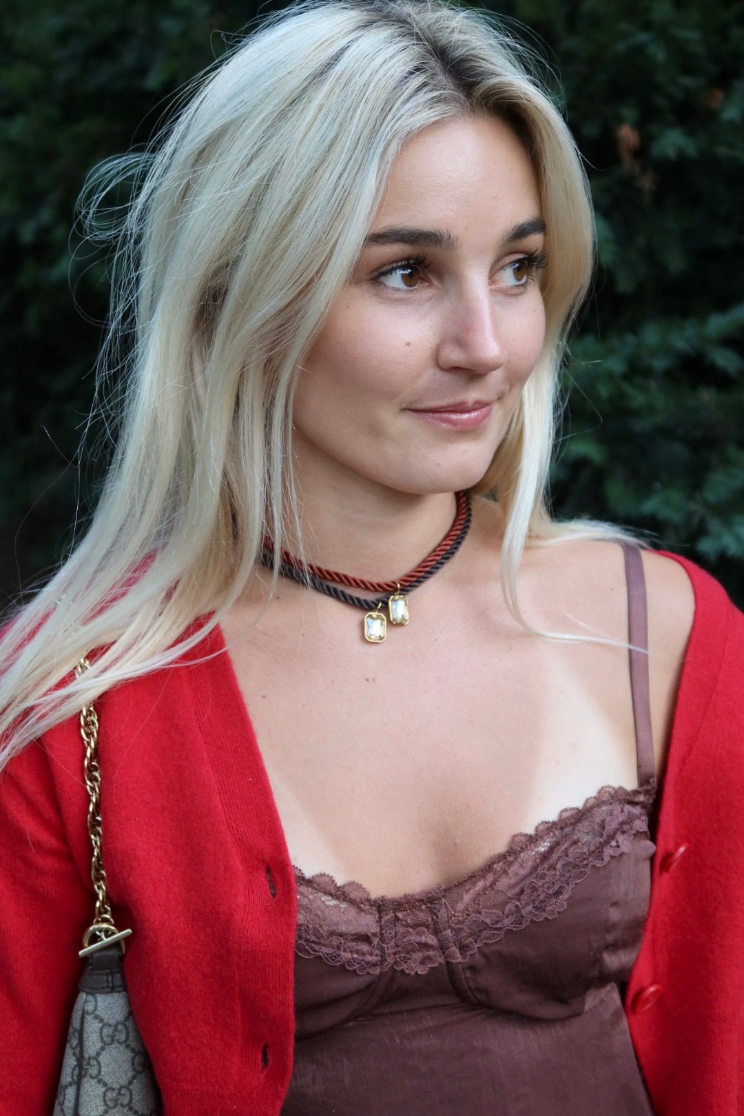 Necklace - Tailyn Rope Rust - Shop LINNY CO