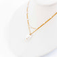Necklace - Willa Pearl Heart - Shop LINNY CO