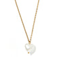 Necklace - Willa Pearl Heart - Shop LINNY CO