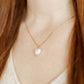 Necklace - Willa Pearl Heart - Shop LINNY CO