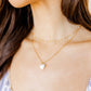 Necklace - Willa Pearl Heart - Shop LINNY CO