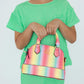 Neon Rainbow Glitter Girl's Crossbody Purse - Shop LINNY CO