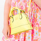 Neon Yellow Glitter Girl's Crossbody Purse - Shop LINNY CO