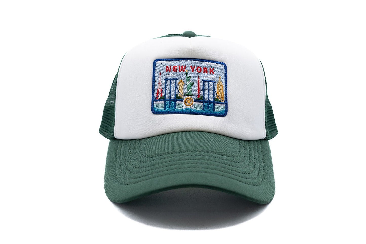 New York Postcard Trucker Hat - Shop LINNY CO