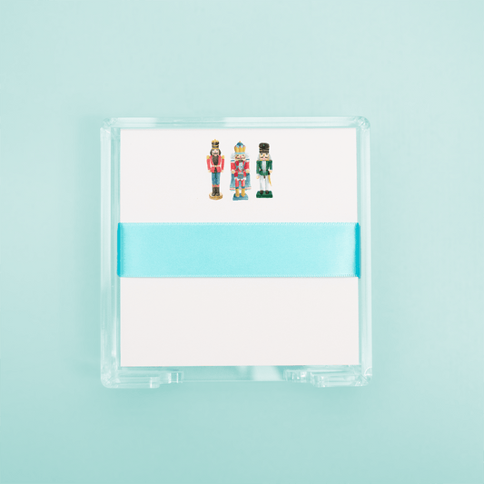 Nutcracker Drummers Square Desk Set - Shop LINNY CO