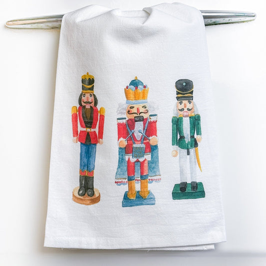 Nutcracker Drummers Tea Towel - Shop LINNY CO