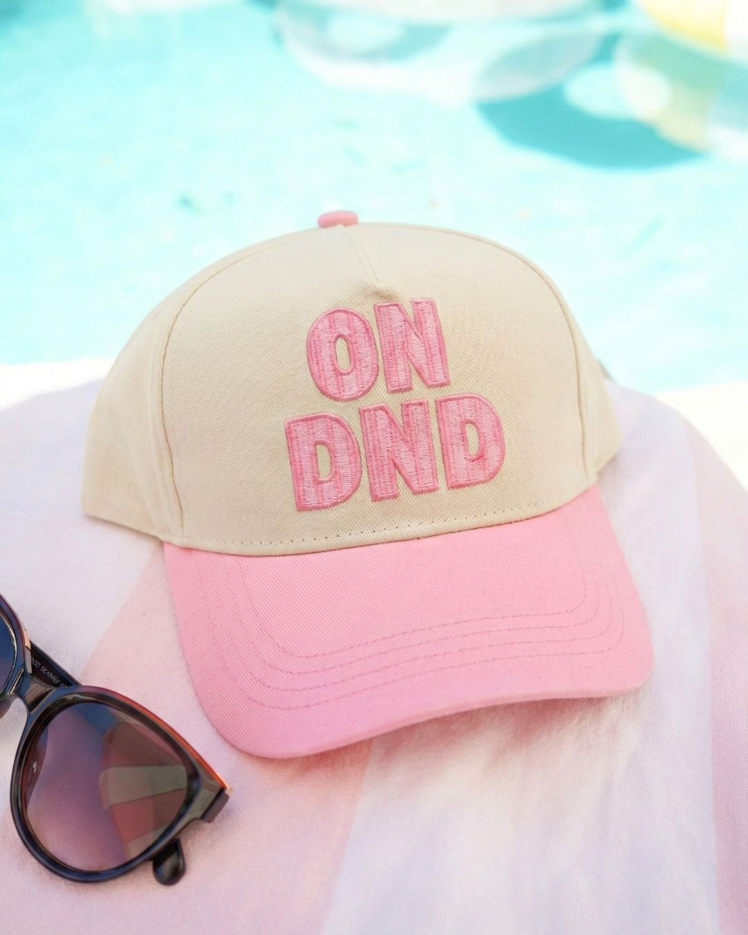 ON DND - Pink Vintage Trucker Hat - Shop LINNY CO