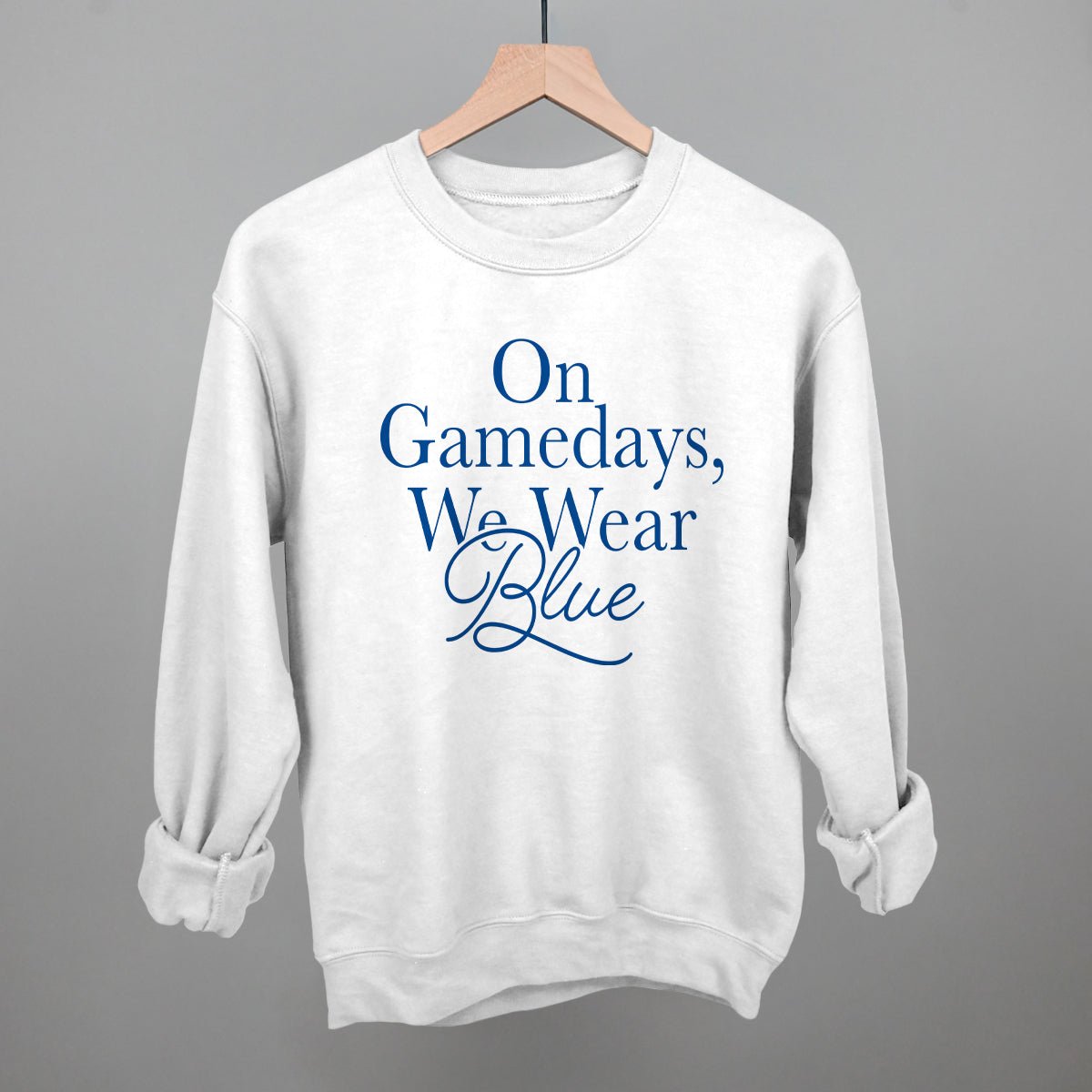 On Gamedays, We Wear Blue - Shop LINNY CO