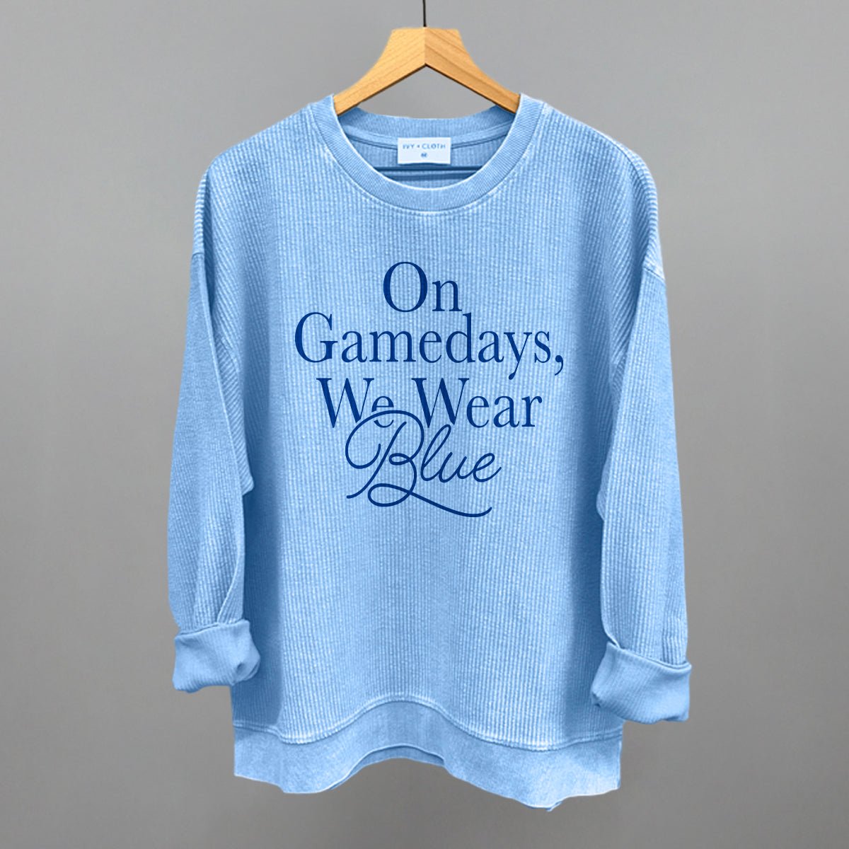 On Gamedays, We Wear Blue - Shop LINNY CO