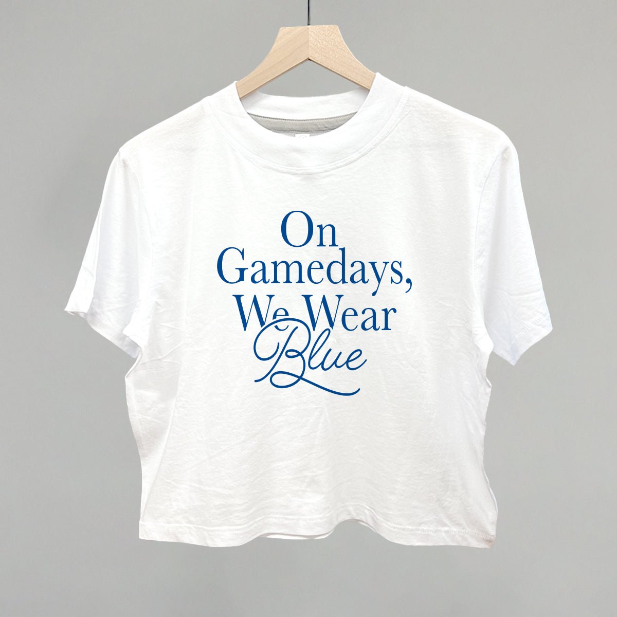 On Gamedays, We Wear Blue - Shop LINNY CO