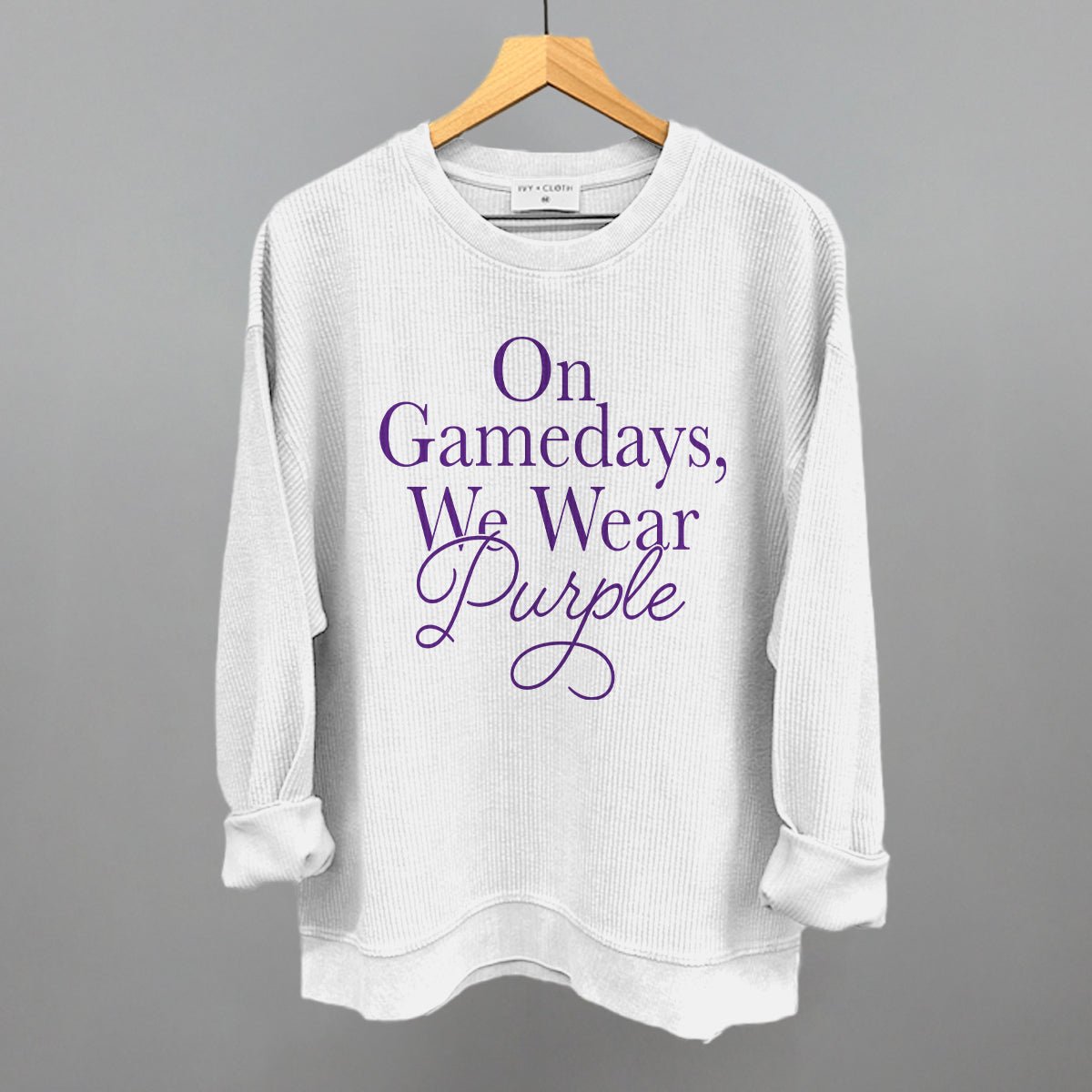 On Gamedays, We Wear Purple - Shop LINNY CO