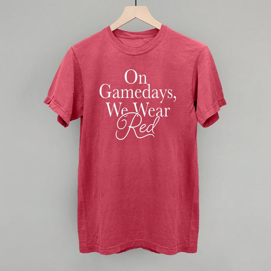 On Gamedays, We Wear Red - Shop LINNY CO