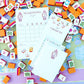 Orange Mahjong Ginger Jar Notepad - Shop LINNY CO