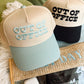 Out of Office - Vintage Trucker Hat - Shop LINNY CO