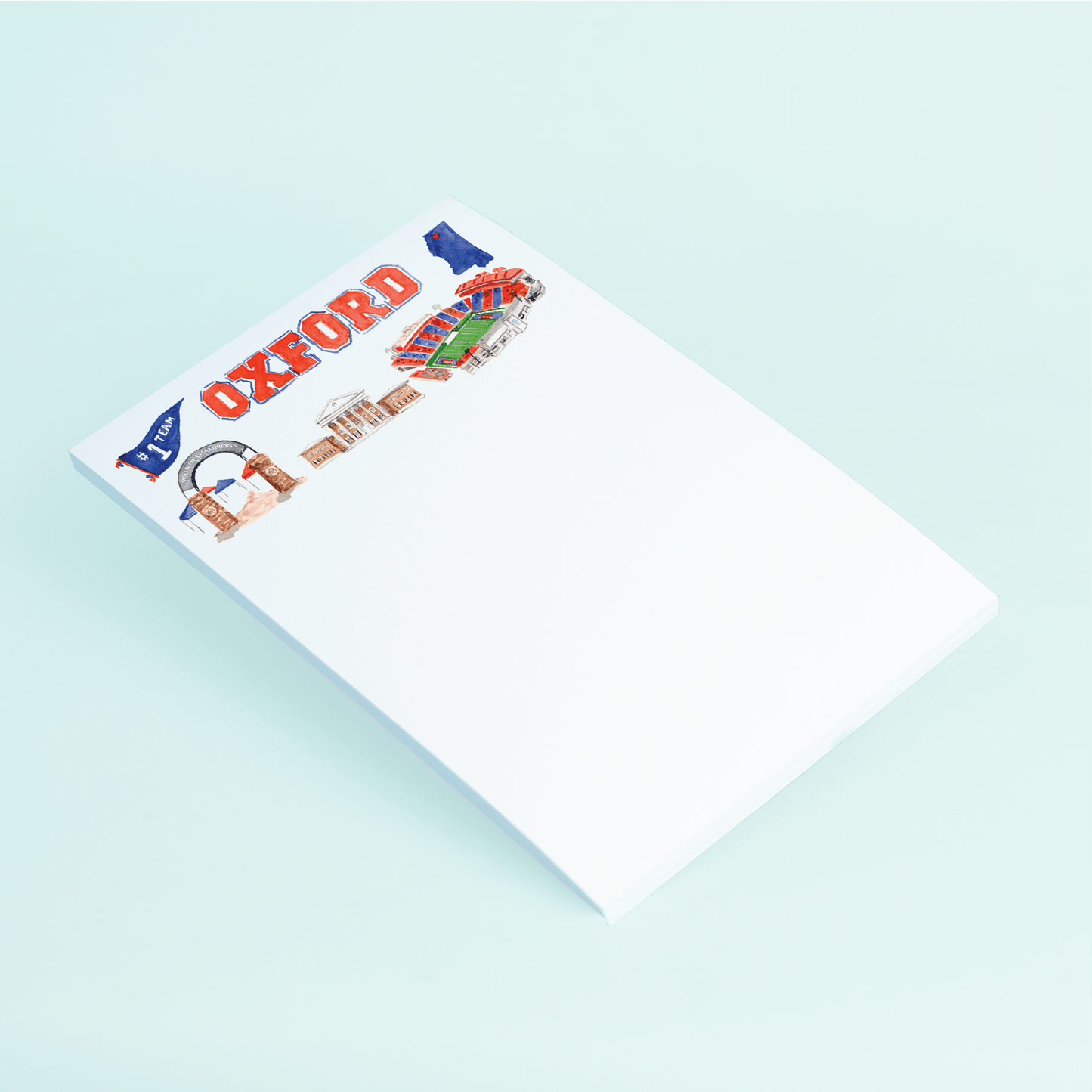 Oxford Pattern Notepad - Shop LINNY CO