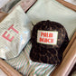 Palm Beach - Leopard Vintage Trucker Hat - Shop LINNY CO