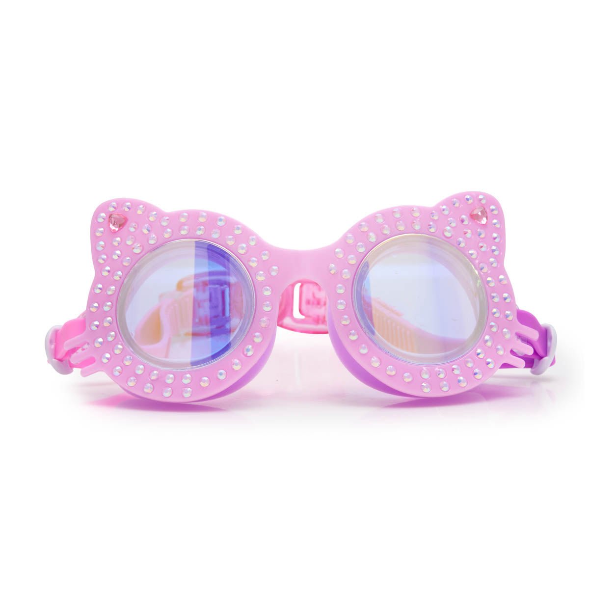 Paw Print Pink Kitten Kids' Swim Goggles - Shop LINNY CO