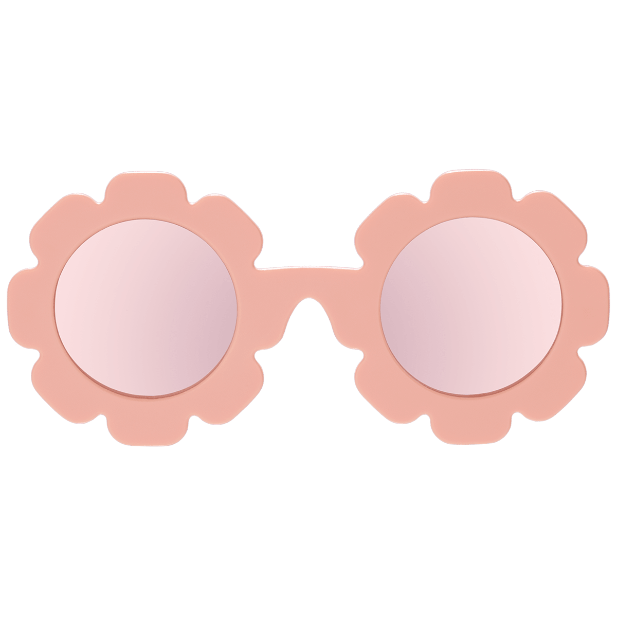 Peachy Keen Flower I Polarized Rose Gold Mirrored Lenses - Shop LINNY CO