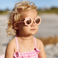Peachy Keen Flower I Polarized Rose Gold Mirrored Lenses - Shop LINNY CO