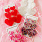 Penny Heart Statement Earrings - Love Struck Pink - Shop LINNY CO