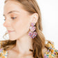 Penny Heart Statement Earrings - Pink Birthday Confetti - Shop LINNY CO