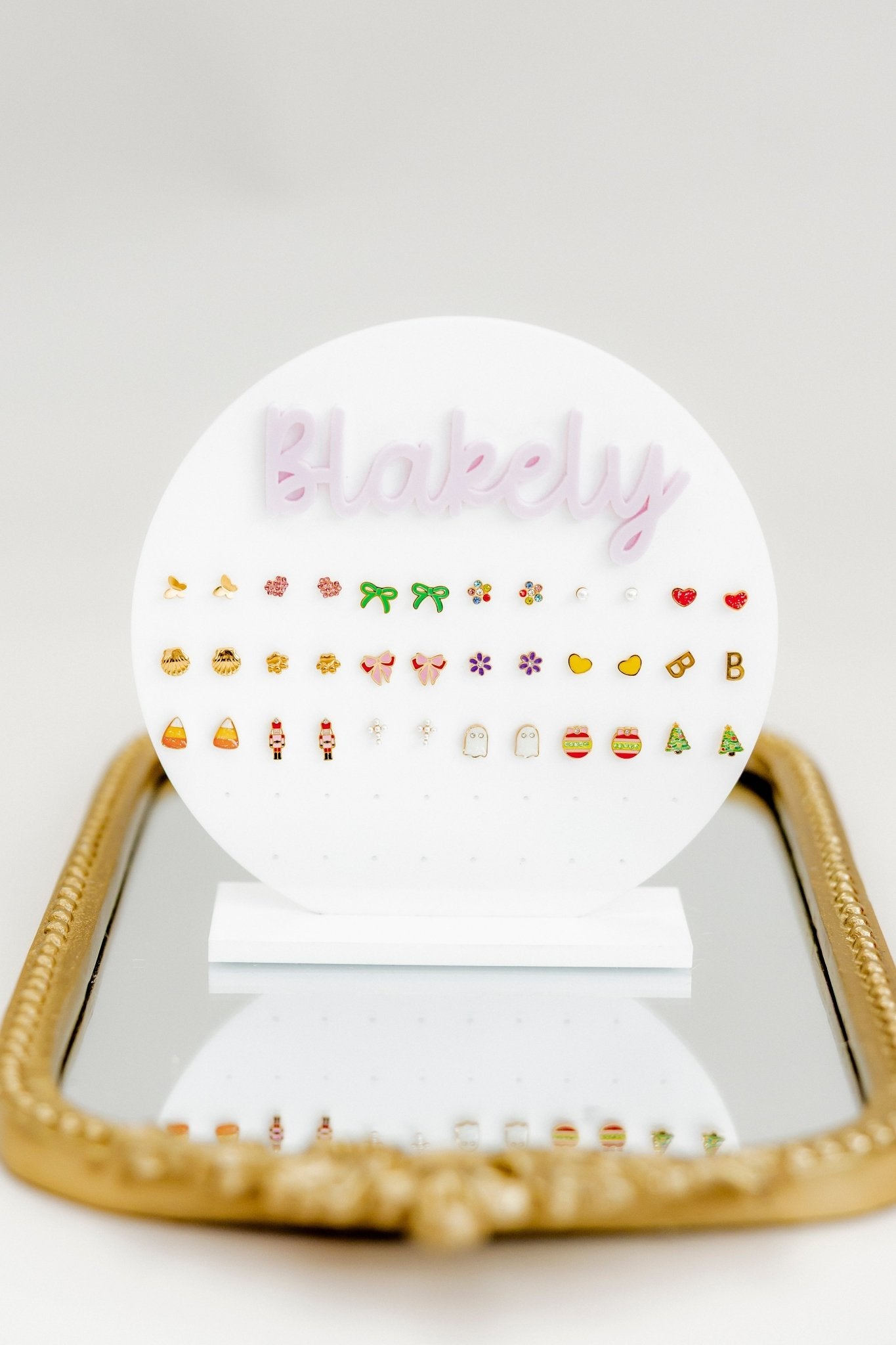 Personalized Acrylic Earring Holder - Shop LINNY CO