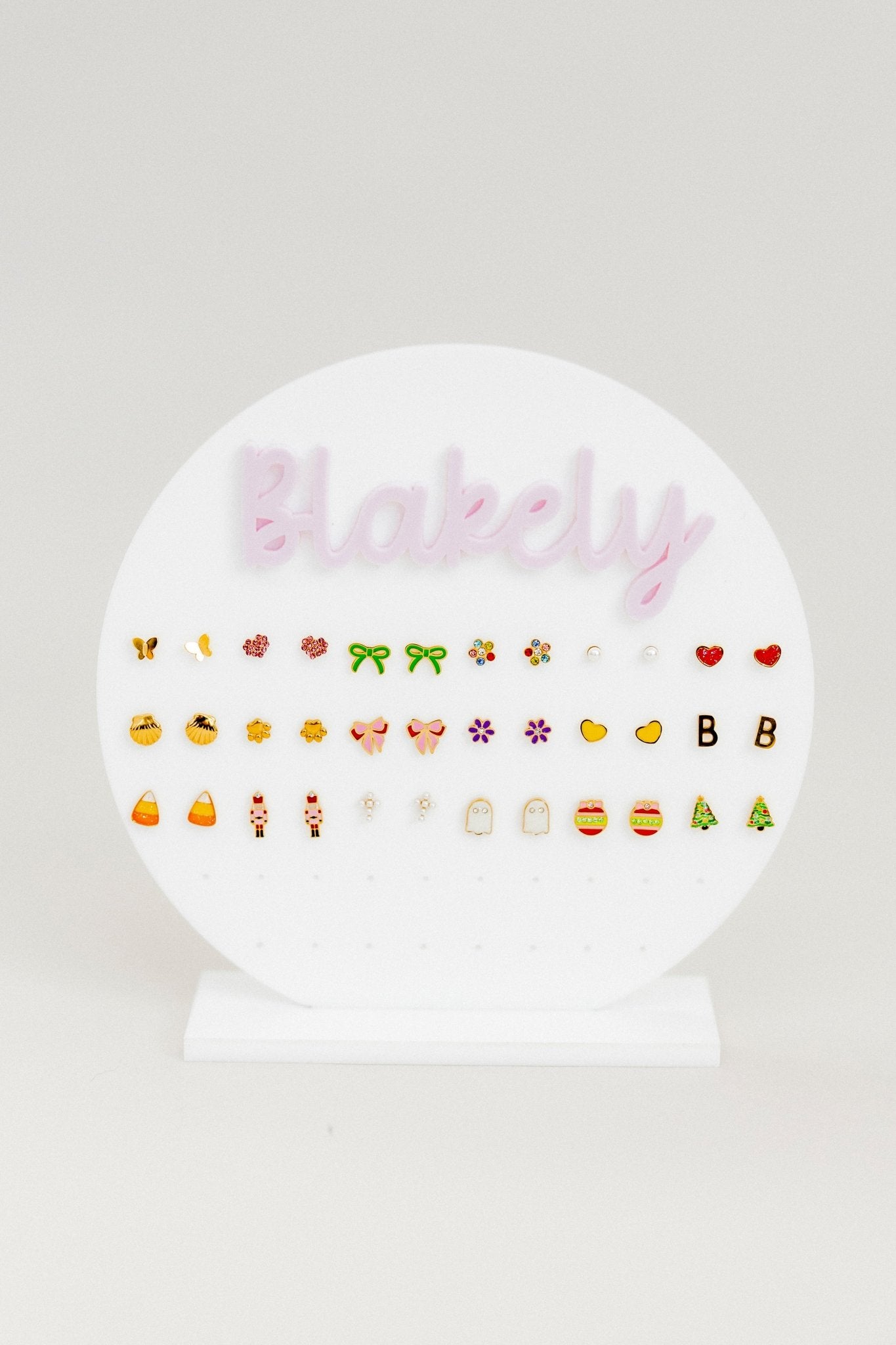 Personalized Acrylic Earring Holder - Shop LINNY CO