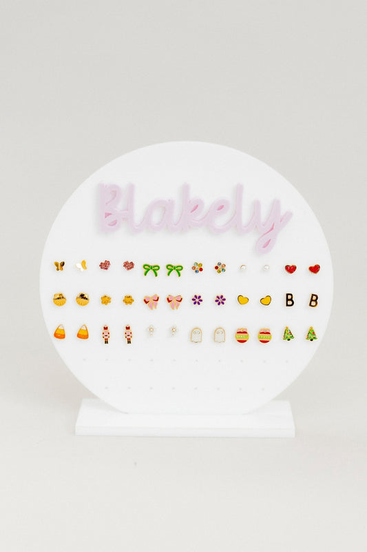 Personalized Acrylic Earring Holder - Shop LINNY CO