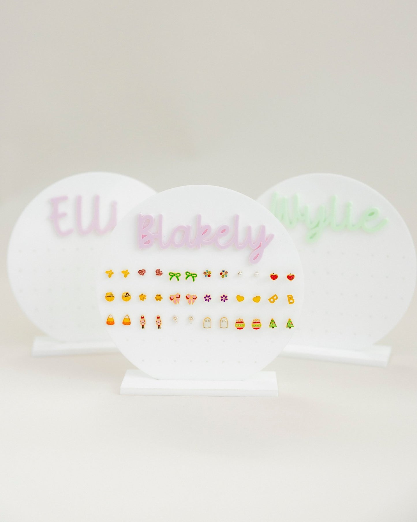 Personalized Acrylic Earring Holder - Shop LINNY CO