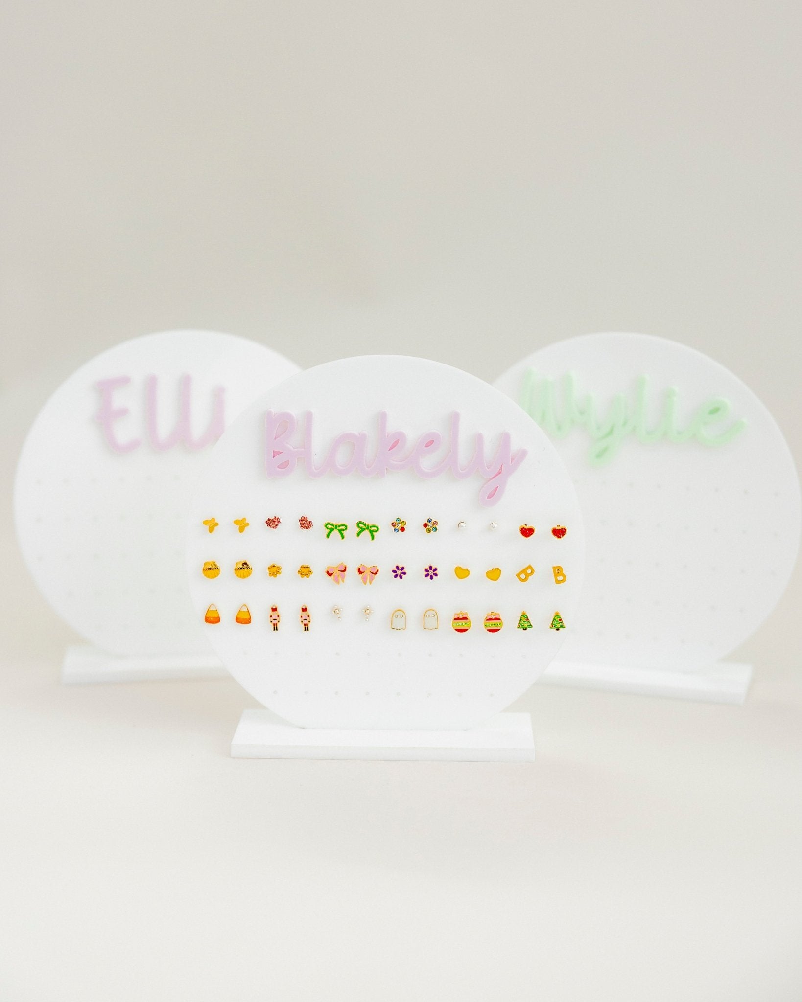 Personalized Acrylic Earring Holder - Shop LINNY CO