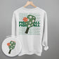 Pickleball Floral Repeated (Back Print) - Shop LINNY CO