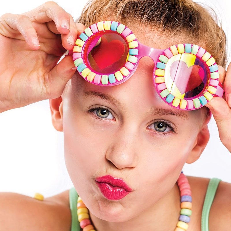 Pink Jewels Kids' Swim Goggles - Shop LINNY CO
