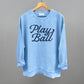 Play Ball (Vintage Script) - Shop LINNY CO
